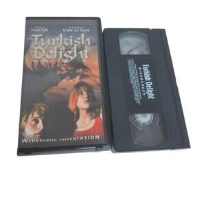 Turkish Delight VHS 2001 Rutger Hauer Monique Van De Ven Clamshell Case